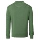 REDMOND Casual Herren Strickjacke Zipper Comfort Baumwolle Grün