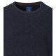 REDMOND Casual Herren Strick-Pullover Rundhals Comfort Marine