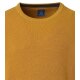 REDMOND Casual Herren Strick-Pullover Rundhals Comfort Gelb