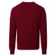 REDMOND Casual Herren Strick-Pullover Rundhals Comfort Rot