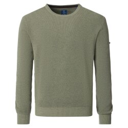 REDMOND Casual Herren Strick-Pullover Rundhals Comfort...