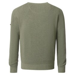 REDMOND Casual Herren Strick-Pullover Rundhals Comfort...