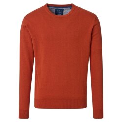 REDMOND Casual Herren Pullover Langarm Rundhals Comfort...