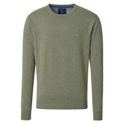 REDMOND Casual Herren Pullover Langarm Rundhals Comfort...