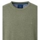 REDMOND Casual Herren Pullover Langarm Rundhals Comfort Salbei