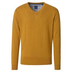REDMOND Casual Herren Pullover Langarm V-Neck Comfort...