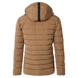 CASAMODA Herren Outdoor-Steppjacke Kapuze Regular Hellbraun