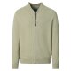 REDMOND Casual Herren Strickjacke College Zipper Comfort Beige