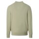 REDMOND Casual Herren Strickjacke College Zipper Comfort Beige