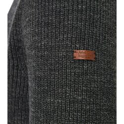 REDMOND Casual Herren Strick-Troyer Zipper Comfort...
