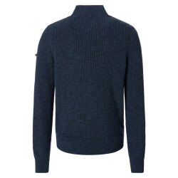 REDMOND Casual Herren Strickjacke Zipper Comfort...