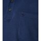 REDMOND Casual Herren Polo-Shirt Langarm Comfort Bi-Color Blau
