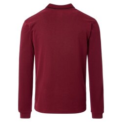 REDMOND Casual Herren Polo-Shirt Langarm Comfort Bi-Color...