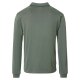 REDMOND Casual Herren Polo-Shirt Langarm Comfort Bi-Color Hellgrün
