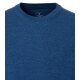 REDMOND Casual Herren Pullover Langarm Rundhals Comfort Blau