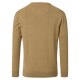 REDMOND Casual Herren Pullover Langarm Rundhals Comfort Beige