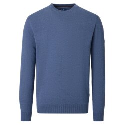 REDMOND Casual Herren Pullover Langarm Rundhals Comfort...
