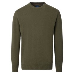 REDMOND Casual Herren Pullover Langarm Rundhals Comfort...