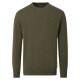 REDMOND Casual Herren Pullover Langarm Rundhals Comfort Grün