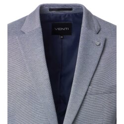 VENTI City Herren Sakko Revers Casual-Fit Stretch Bi-Color Blau