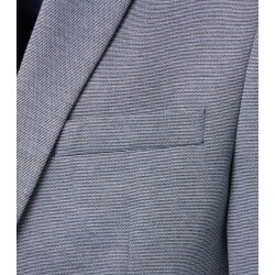 VENTI City Herren Sakko Revers Casual-Fit Stretch Bi-Color Blau