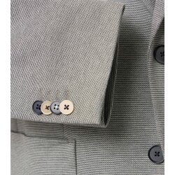 VENTI City Herren Sakko Revers Casual-Fit Stretch Bi-Color Grün