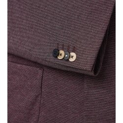 VENTI City Herren Sakko Revers Casual-Fit Stretch Bi-Color Rot