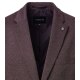 VENTI City Herren Sakko Revers Casual-Fit Stretch Bi-Color Rot