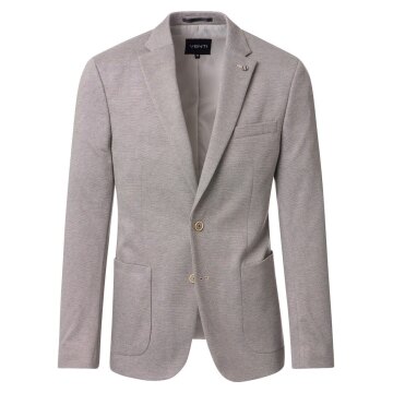 VENTI City Herren Sakko Revers Casual-Fit Stretch Bi-Color Beige