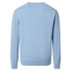 REDMOND Casual Herren Pullover Langarm V-Neck Comfort Hellblau