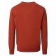 REDMOND Casual Herren Pullover Langarm V-Neck Comfort Terra