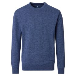 REDMOND Casual Herren Pullover Langarm Rundhals Comfort...
