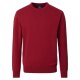 REDMOND Casual Herren Pullover Langarm Rundhals Comfort Rot