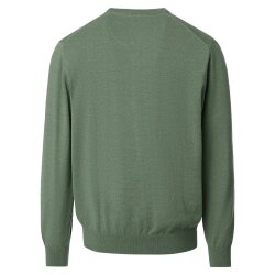 REDMOND Casual Herren Pullover Langarm Rundhals Comfort...