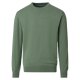 REDMOND Casual Herren Pullover Langarm Rundhals Comfort Grün