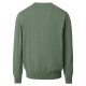 REDMOND Casual Herren Pullover Langarm Rundhals Comfort Grün