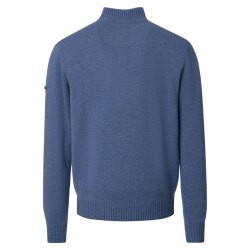 REDMOND Casual Herren Strick-Troyer Zipper Comfort...