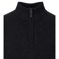 REDMOND Casual Herren Strick-Troyer Zipper Comfort...