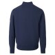 REDMOND Casual Herren Strickjacke Zipper Comfort Baumwollmix Blau