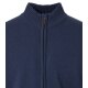 REDMOND Casual Herren Strickjacke Zipper Comfort Baumwollmix Blau
