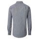 REDMOND Herren Flanellhemd Langarm Button-Down Modern-Fit Blau