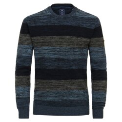 REDMOND Casual Herren Pullover Langarm Rundhals Comfort...