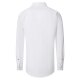 REDMOND Herren Freizeithemd Langarm Kent Modern-Fit Twill Weiß
