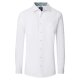 REDMOND Herren Freizeithemd Langarm Kent Comfort-Fit Twill Weiß