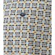REDMOND Herren Freizeithemd Langarm Button-Down Comfort Gelb Print