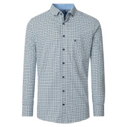 REDMOND Herren Freizeithemd Langarm Button-Down...