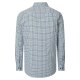 REDMOND Herren Freizeithemd Langarm Button-Down Modern-Fit Blau Print