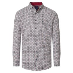 REDMOND Herren Freizeithemd Langarm Button-Down...