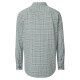REDMOND Herren Freizeithemd Langarm Button-Down Modern-Fit Grün Print