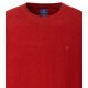 REDMOND Casual Herren Pullover Langarm Rundhals Comfort Rot